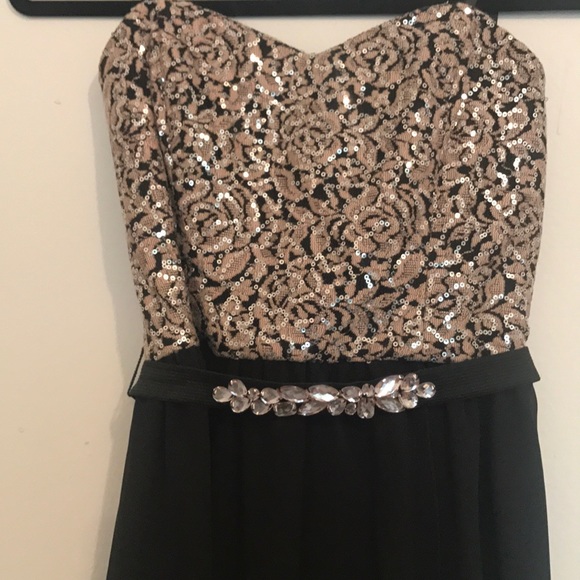 BCX dress formal blush/black dress - Picture 2 of 7